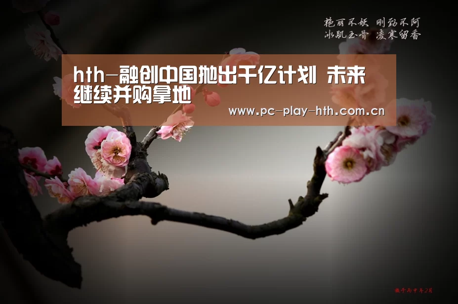 hth-融创中国抛出千亿计划 未来继续并购拿地(图1)
